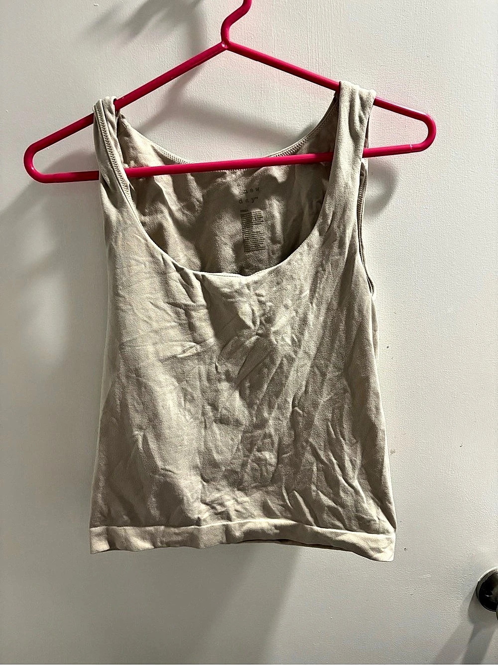 Beige Tank Top